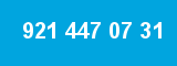 921 447 07 31 921 447 07 31